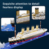 Titanic Cruise Ship Micro Building Blocks Set