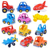 Large Building Blocks Traffic Series Vehicles Set