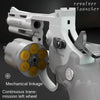 Mechanical Soft Bullet Revolver Toy Gun with Shell Ejection