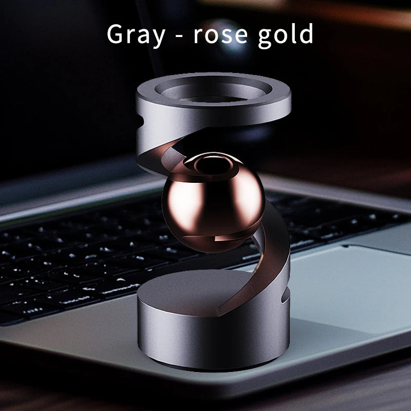 Magnetic Levitating Spinning Top – Precision Metal Desk Toy