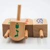 Classic Wooden Spinning Tops for Kids