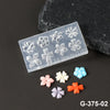 Floral Silicone Nail Art Stencils for 3D Design