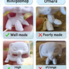 Realistic Mini Animal Figurine Set - Dogs, Cats & Fox
