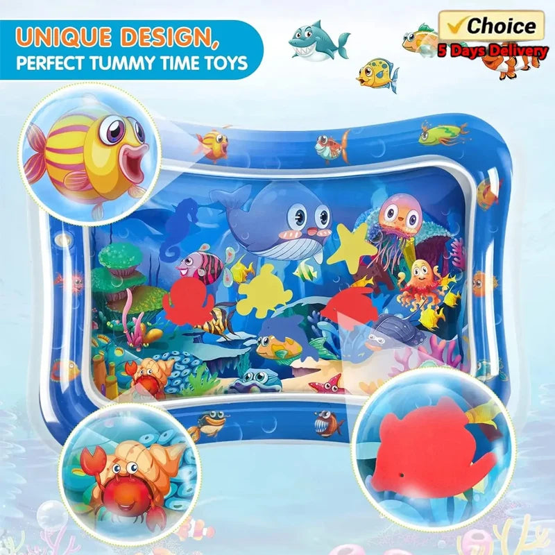 Inflatable Water Play Mat for Babies and Toddlers