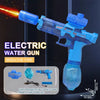 Electric Water Gun with Recoil and LED Flame Effects