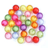 Colorful Round Acrylic Beads - Assorted Sizes for Jewelry Making