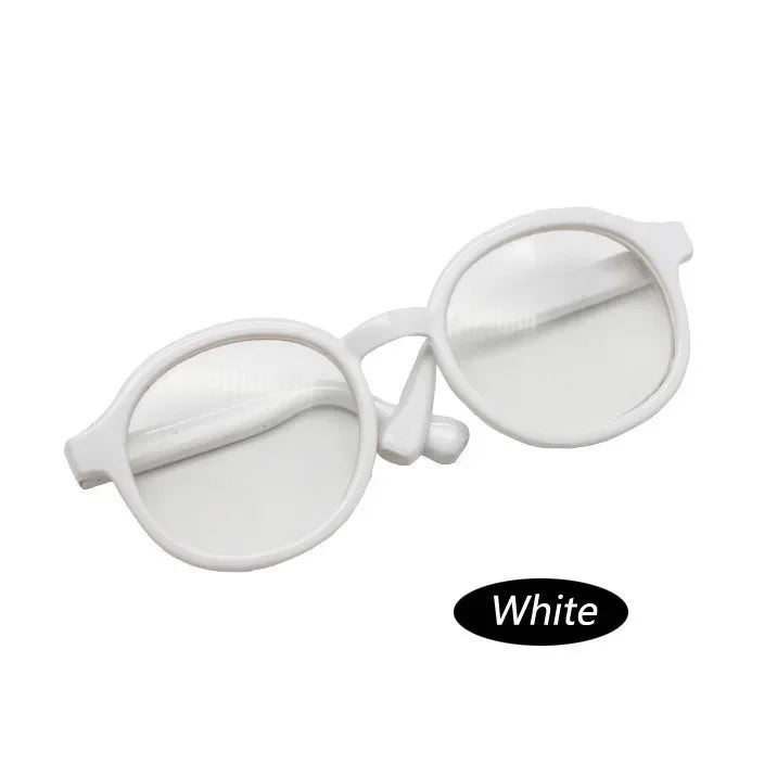 Transparent Plastic Sunglasses for Labubu Dolls (15cm/20cm)