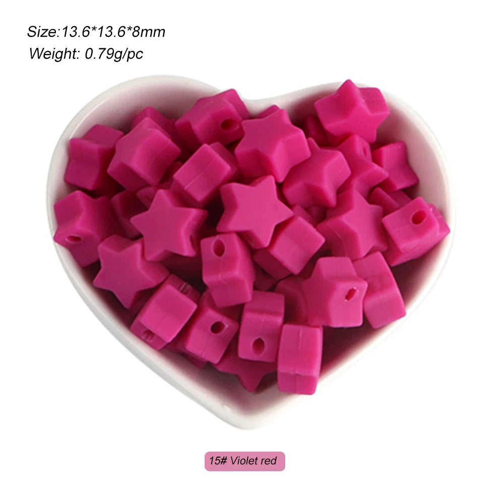 Silicone Charm Beads Set for DIY Jewelry Making