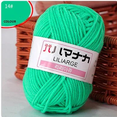 Milk Cotton Chenille Yarn for Soft Baby Knitting & Crochet
