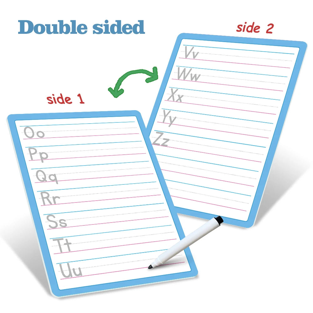 Reusable Dry Erase Handwriting Practice Board for Kids