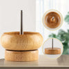 Wooden Bead Spinner with Big Eye Needle for Jewelry Making