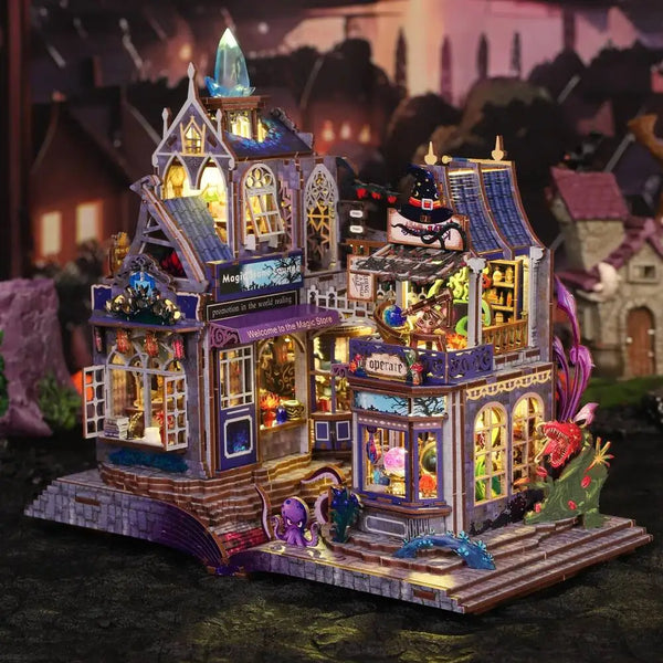The Gate of Secret Realm Wooden Miniature House Kit