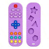 Remote Control Shaped Silicone Teether for Babies 0-12 Months