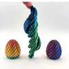 Twisted Dragon Egg Fidget Spiral Ornament
