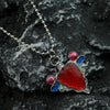 JoJo's Bizarre Adventure Red Stone of Aja Pendant Necklace
