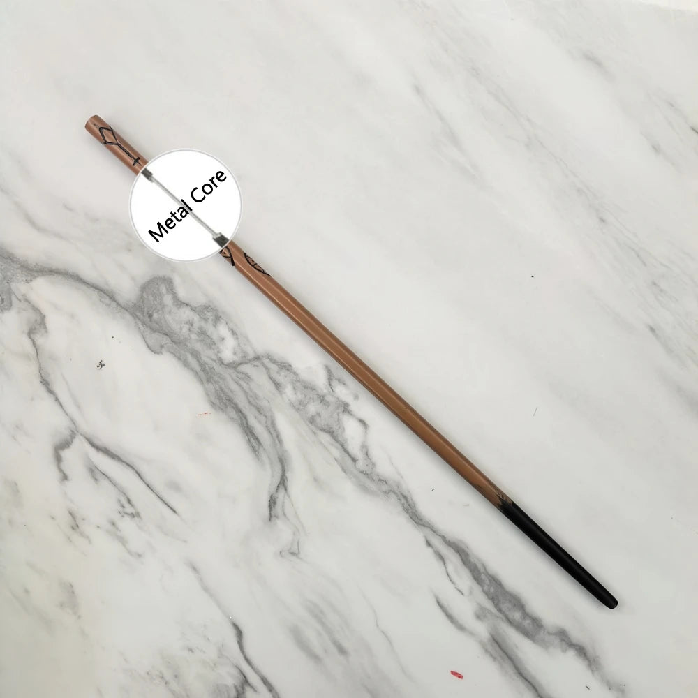 Anime-Inspired Magic Wand with Metal Core and Display Box