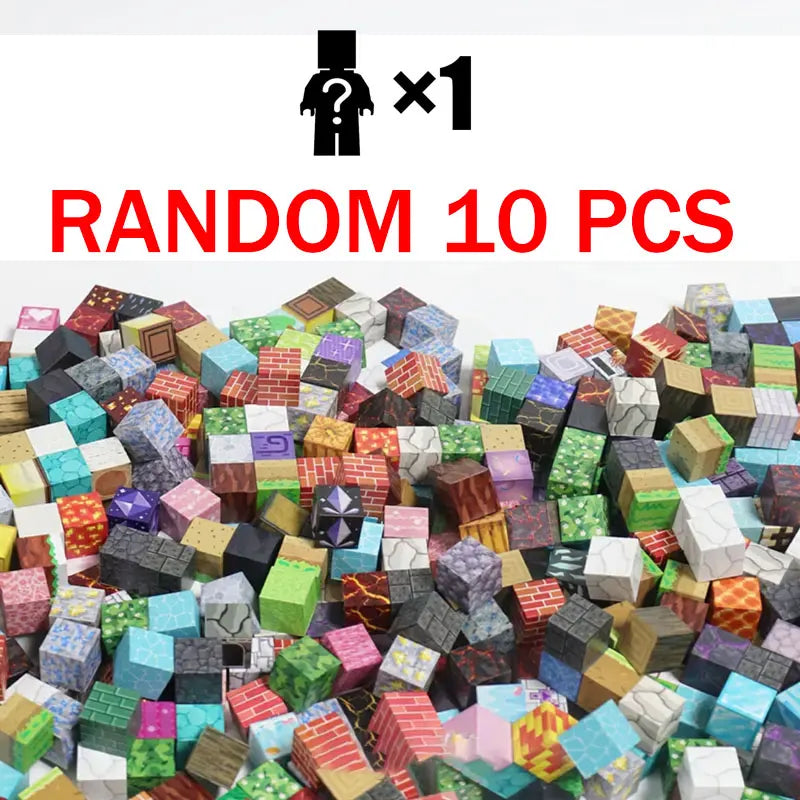 A pile of random magnetic building tiles in various colors and shapes.