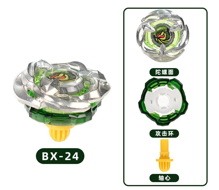 Gyro X Series Metal Battle Spinning Top with Launcher