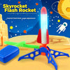 Glowing Stomp Rocket Launcher for Kids – Outdoor Step-to-Launch Toy with Soft Foam Tip