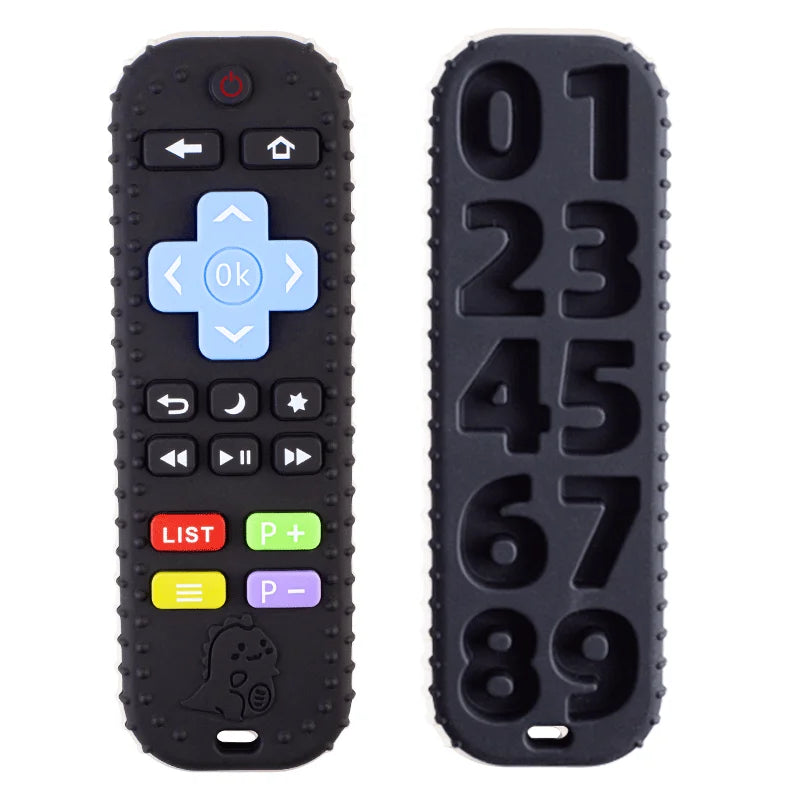 Silicone Remote Control Teether for Baby Teething Relief