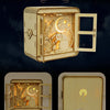 3D Wooden Castle Puzzle Night Light