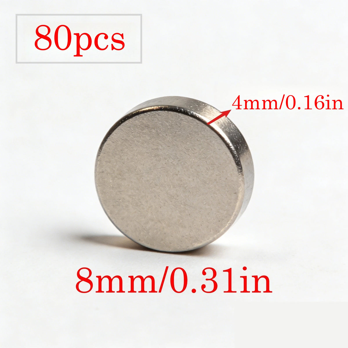 Round Magnetic Discs for Crafts, Office, and Home Organization