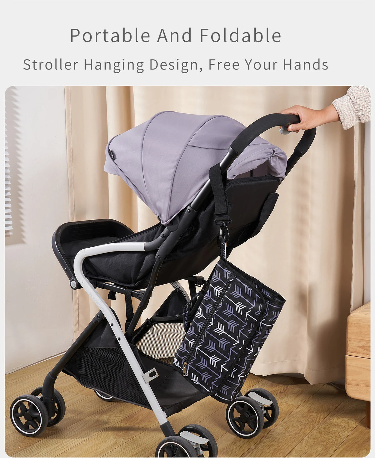 Foldable Waterproof Baby Changing Pad with Travel-Friendly Design