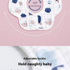 5-Pack Soft Cotton Muslin Bandana Bibs for Teething Babies