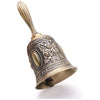 Classic Brass Hand Bell for Service, Weddings & Home Decor