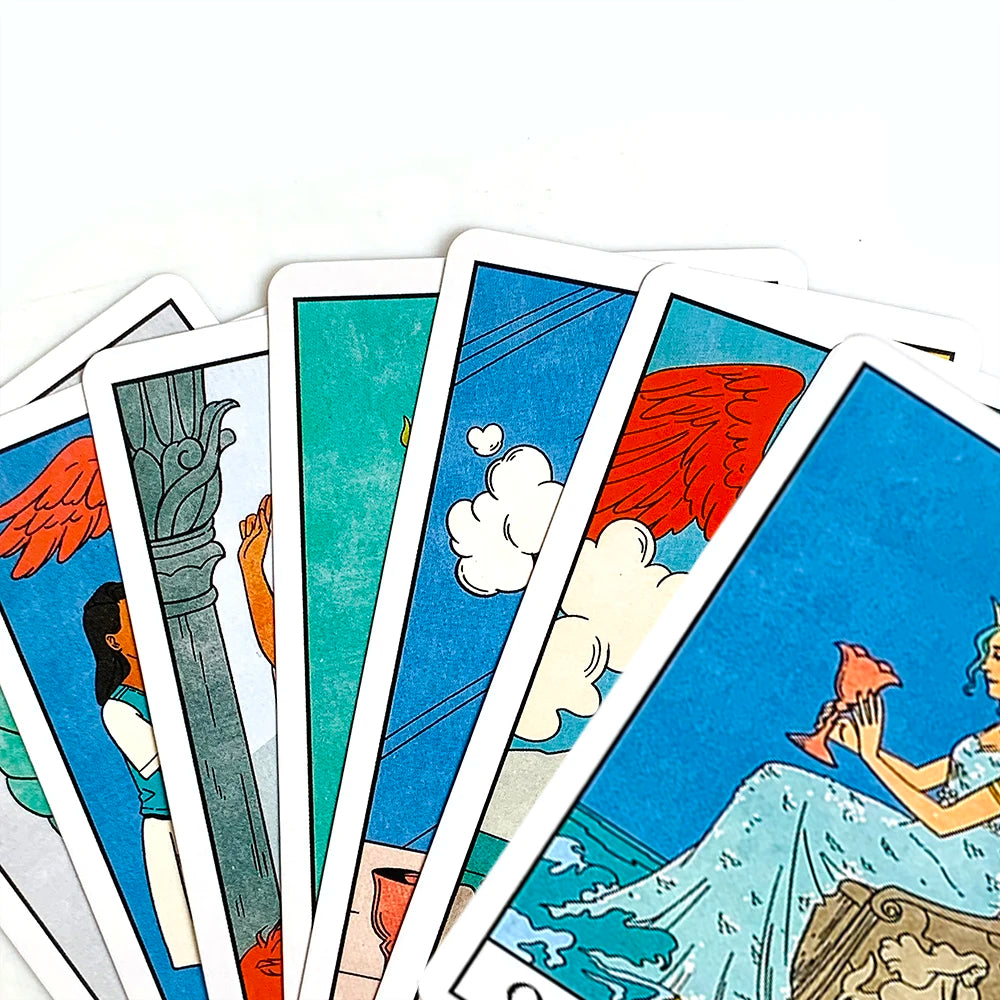 Modern Witch Tarot Card Deck – 78 Oracle Cards for Divination & Gift Giving