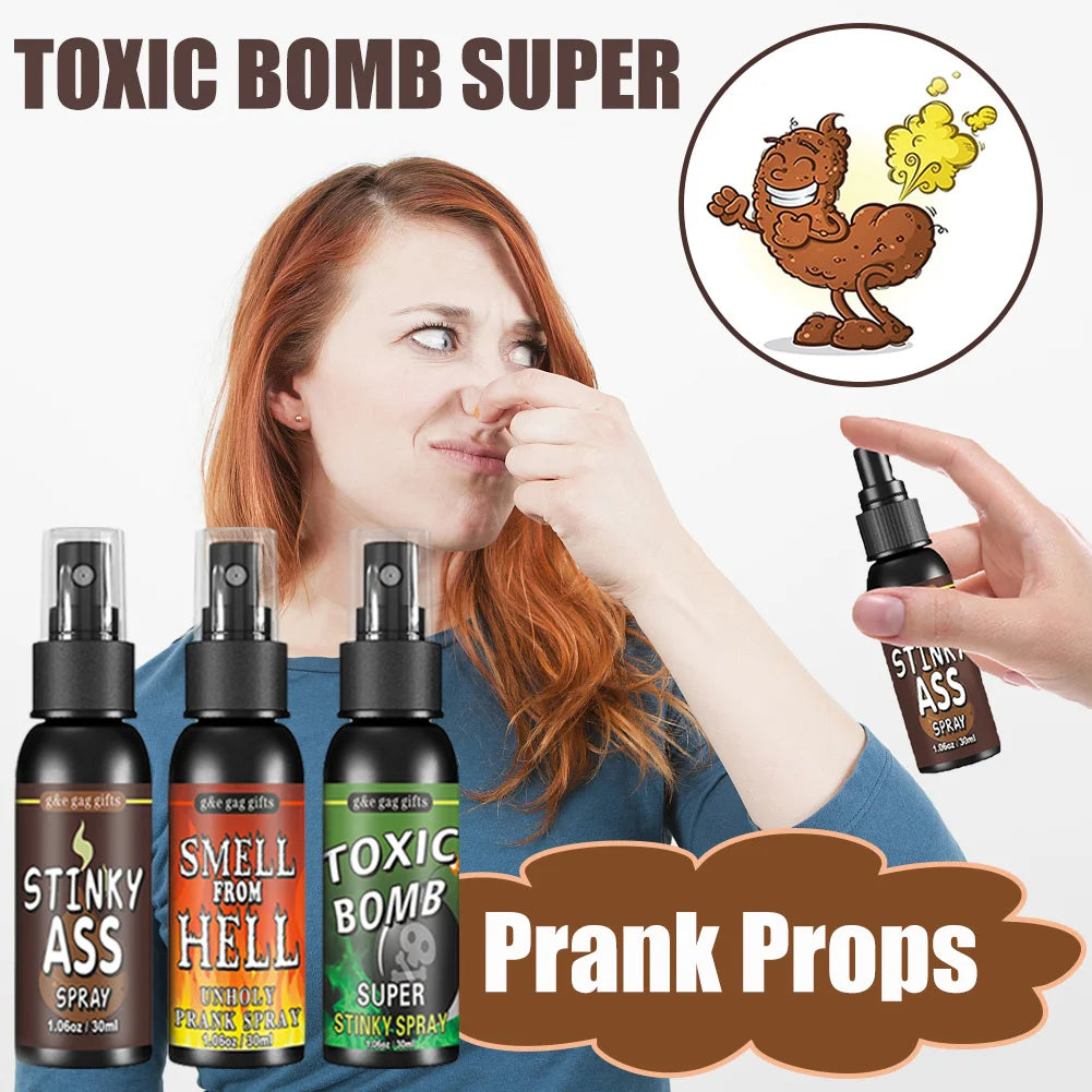 30ml Fart Spray Prank Toy – Hilarious Stink Bomb for Parties & Pranks