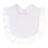 Cotton Baby Bibs with Burp Cloth – Soft Solid Color Bandana Scarf