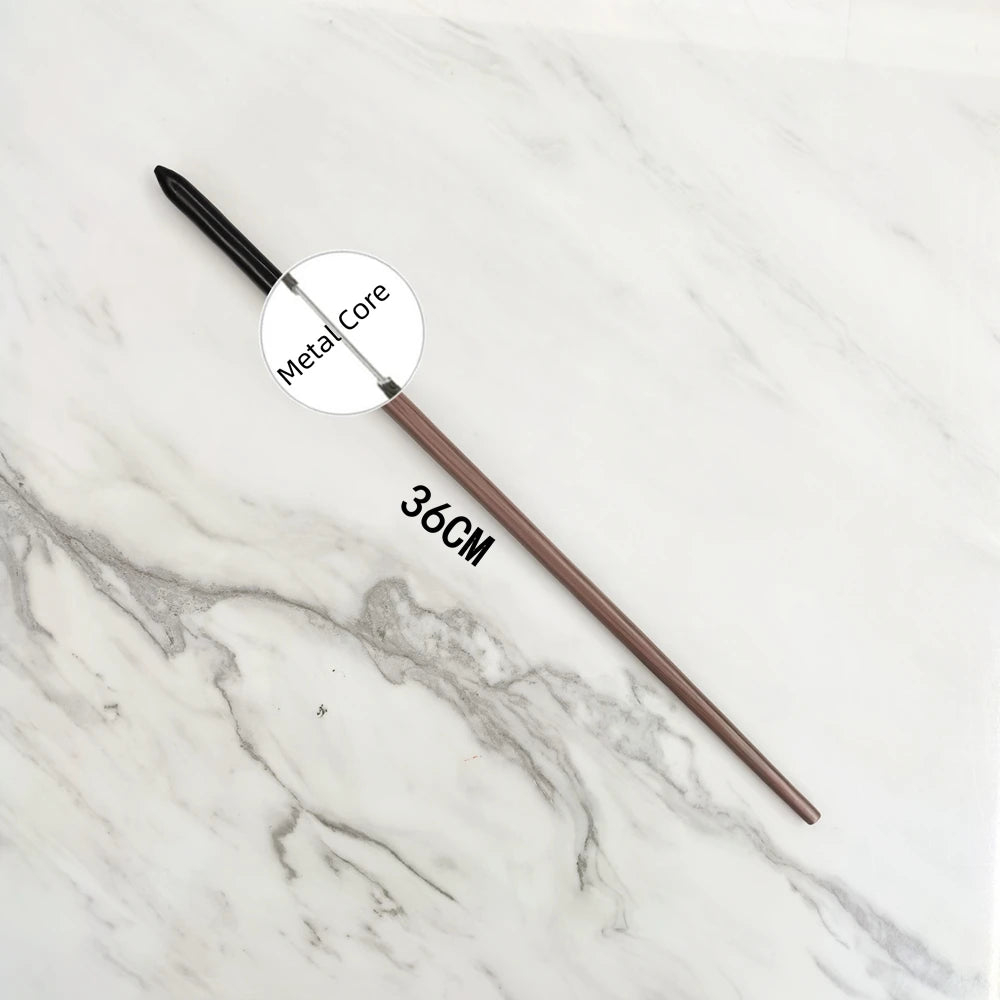 Anime-Inspired Magic Wand with Metal Core and Display Box
