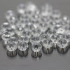 Faceted Crystal Glass Rondelle Beads for Jewelry Making