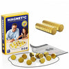 Box of Magnetic Strategy Board Game featuring wooden pieces and a game board.