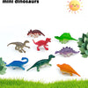 10-Piece Mini Dinosaur Figure Set for Kids and Collectors