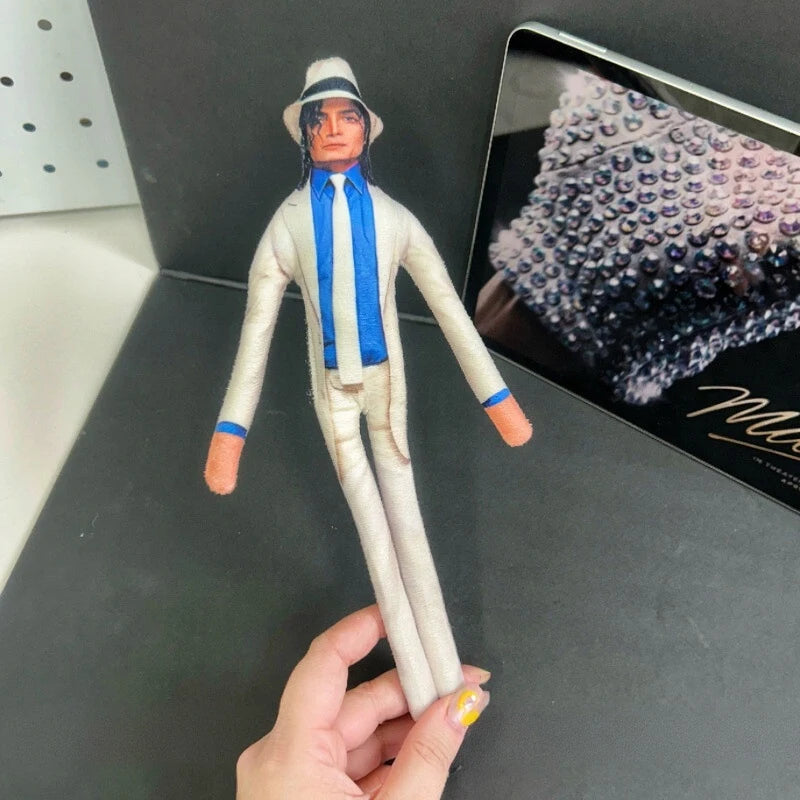 Michael Jackson Bendable Poseable Plush Doll