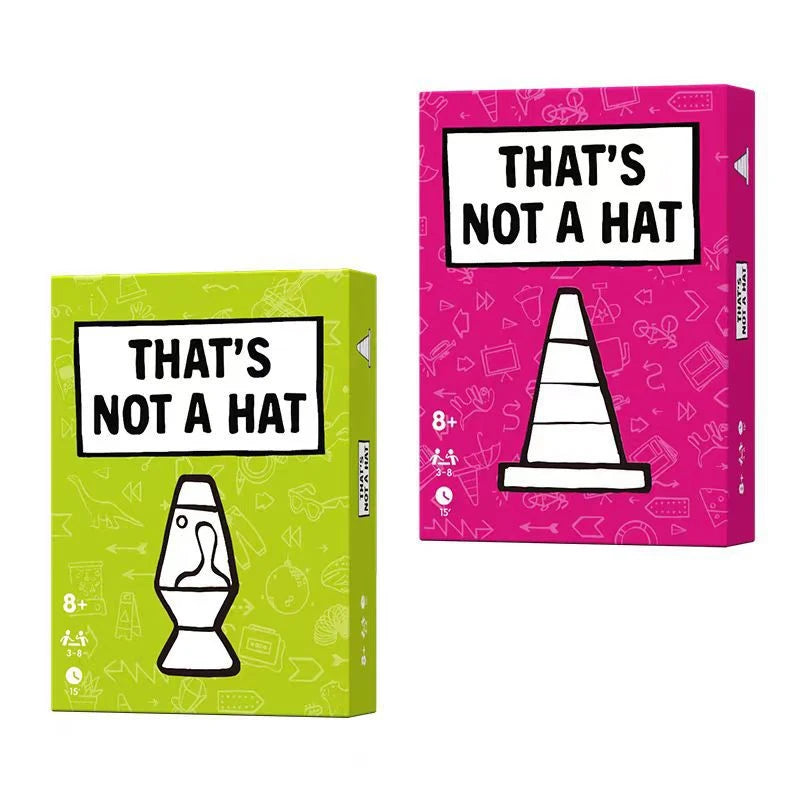 That's Not a Hat Party Card Game Set with Expansion