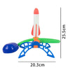Glowing Stomp Rocket Launcher for Kids – Outdoor Step-to-Launch Toy with Soft Foam Tip