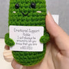 Quirky Pickle Plush Pillow – Soft Humor Decor