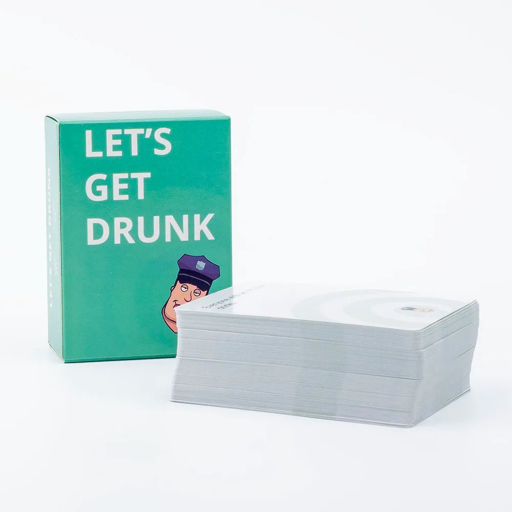 Let's Get Drunk Party Drinking Card Game