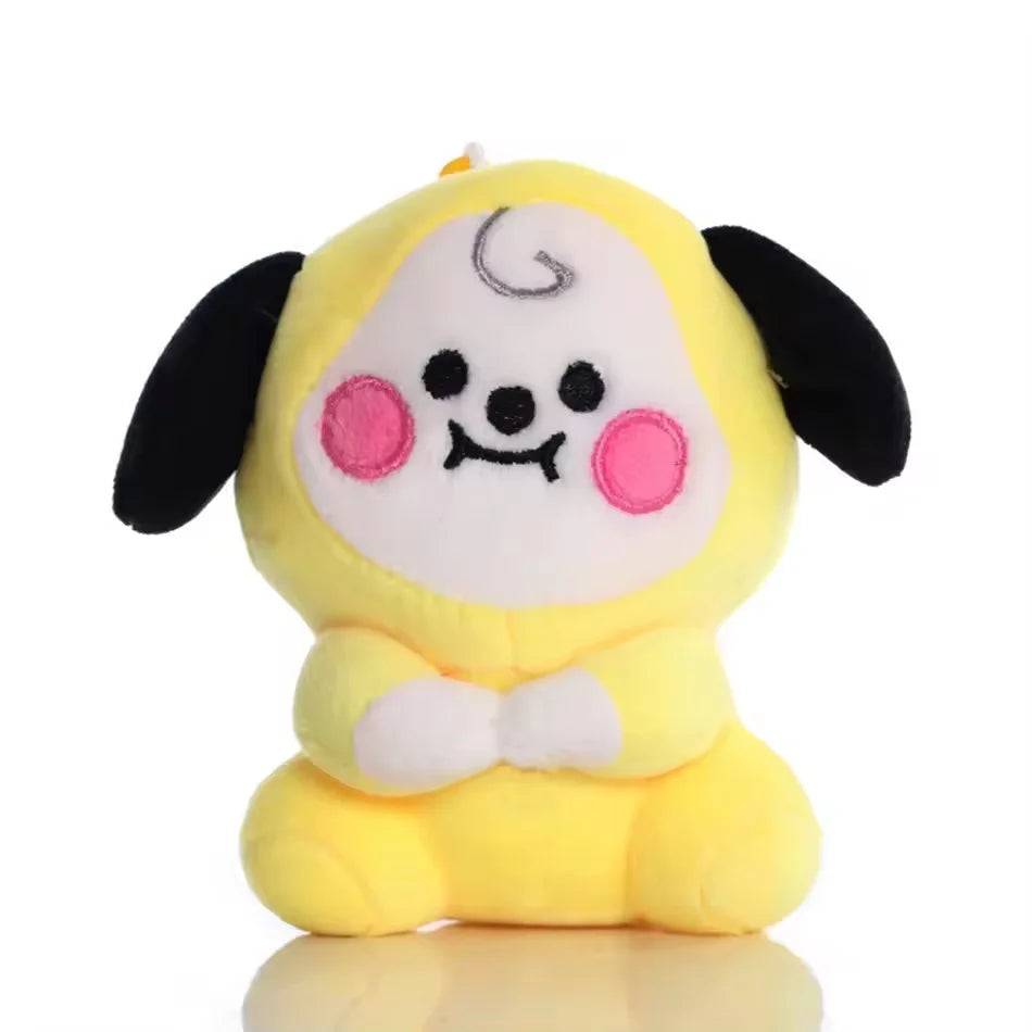 Kawaii Plush Keychain Buddy – Soft Mini Stuffed Animal Charm