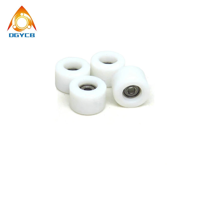 PU Coated Fingerboard Wheels with Precision Bearings (Set of 4)