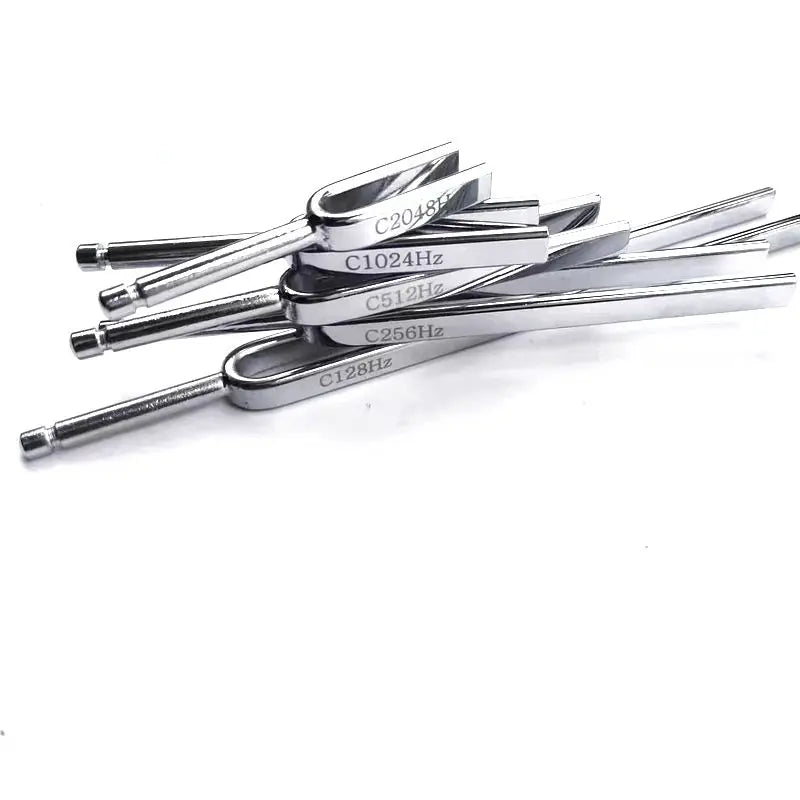 Sound Healing Tuning Forks Set (128Hz & 512Hz)