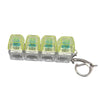 LED Crystal Keyboard Keychain Fidget Toy