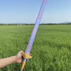 Purple Telescopic Rumi Sword Cosplay Prop