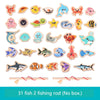 Wooden Magnetic Fishing Game for Kids