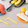 Kids Pretend Play BBQ Grill Set with Light & Sound