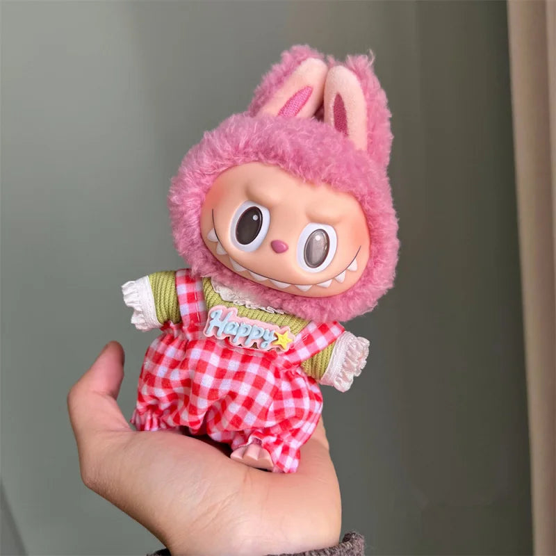 Stylish Outfit Set for 17cm Plush Dolls