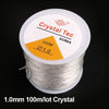 Elastic Crystal Beading Cord - 100m Roll for Jewelry Making